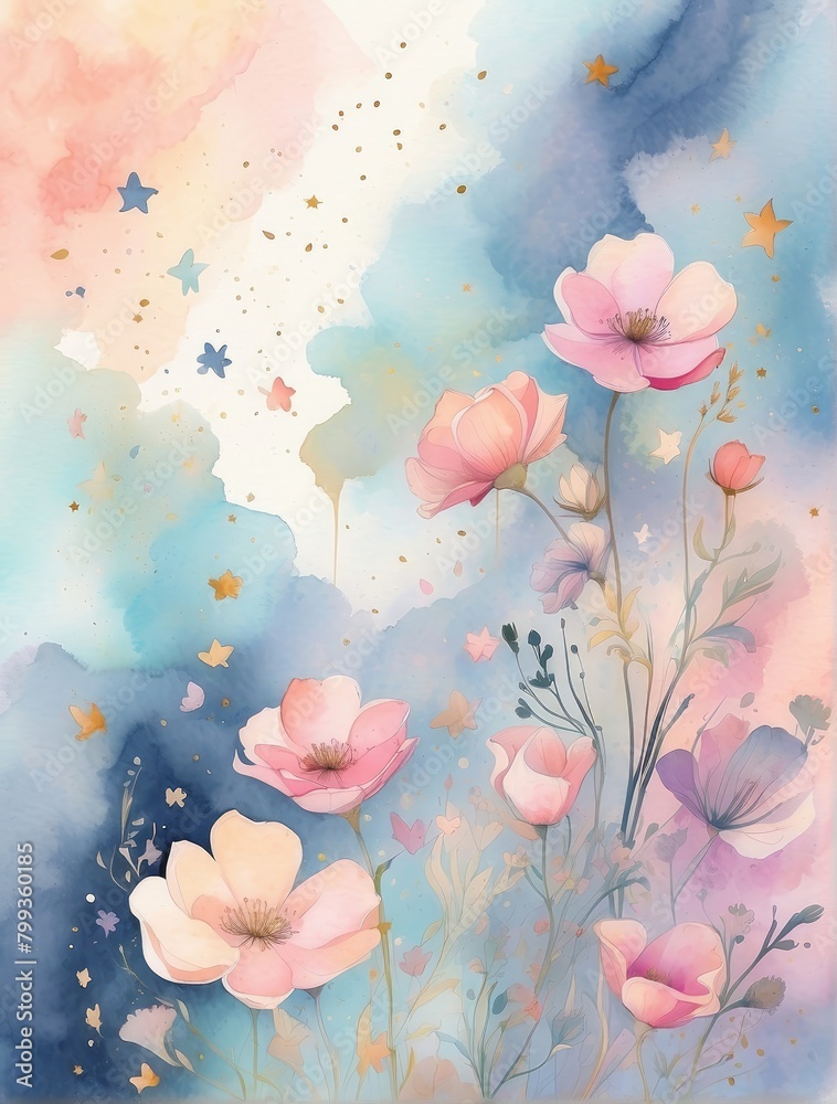 background with flowers background with flowers