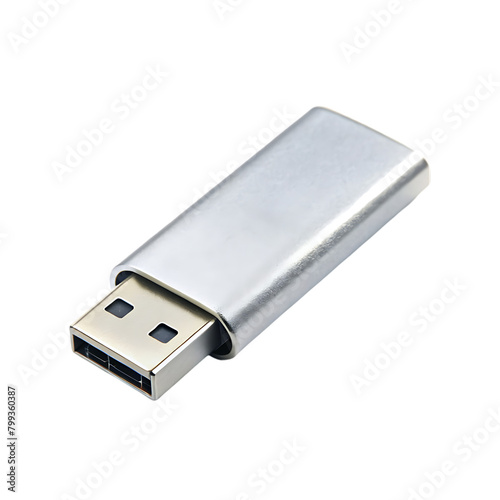 Memory stick isolated on transparent background