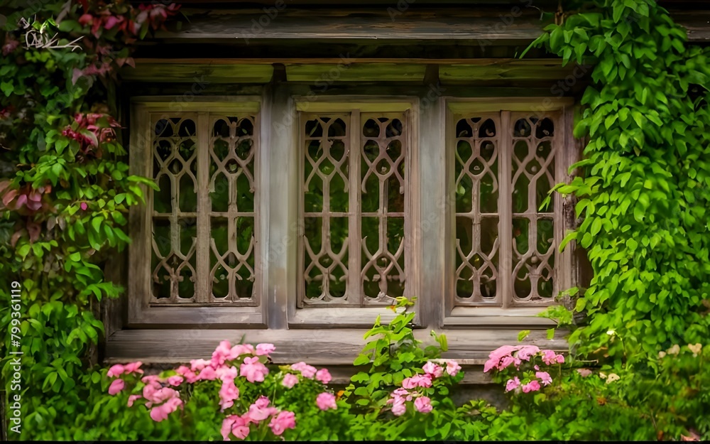 window and flowers