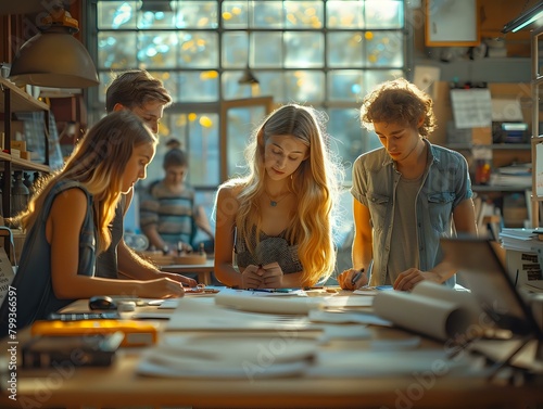 Engaging and Energetic Educational Setting for Young Minds