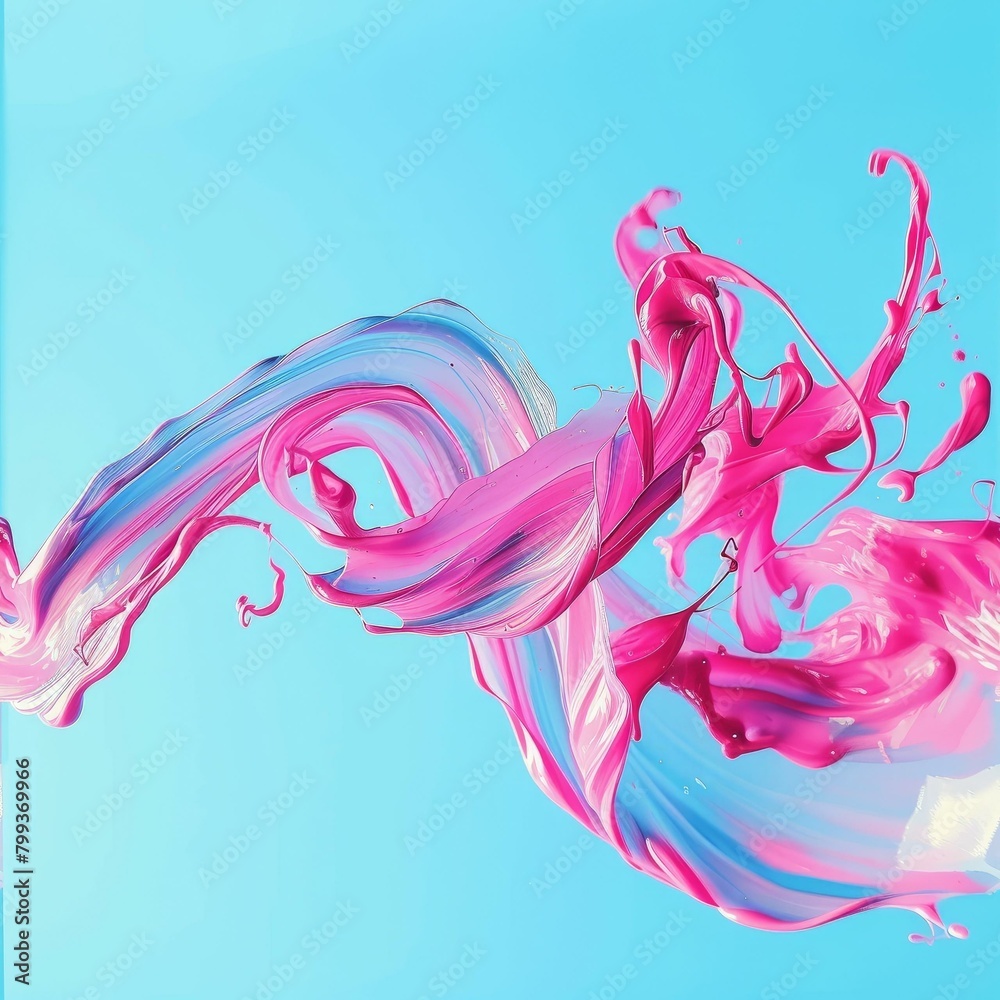 Obraz premium Colorful Paint Splash