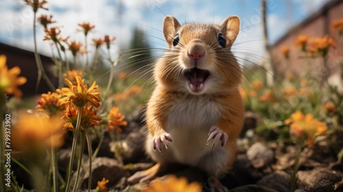 Small Rodent with Large Smile