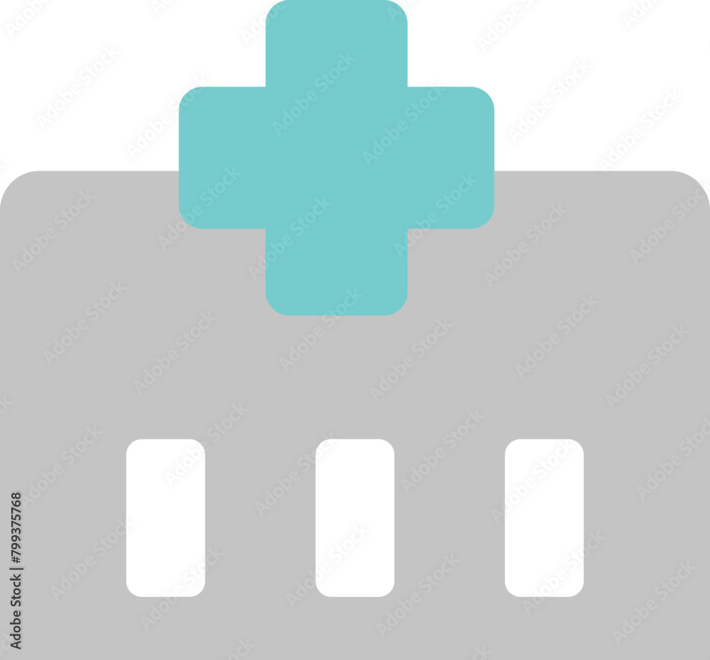 Fototapeta premium Hospital icon 