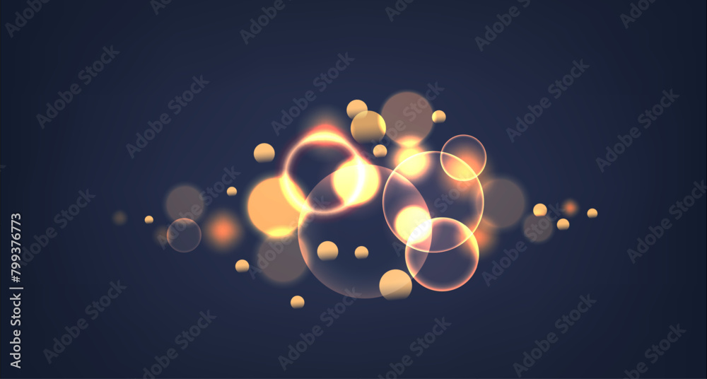 Mesmerizing Burst Of Golden Light With Swirling Sparks. Luminous Shine, Futuristic Flair, Creating A Magical Spectacle