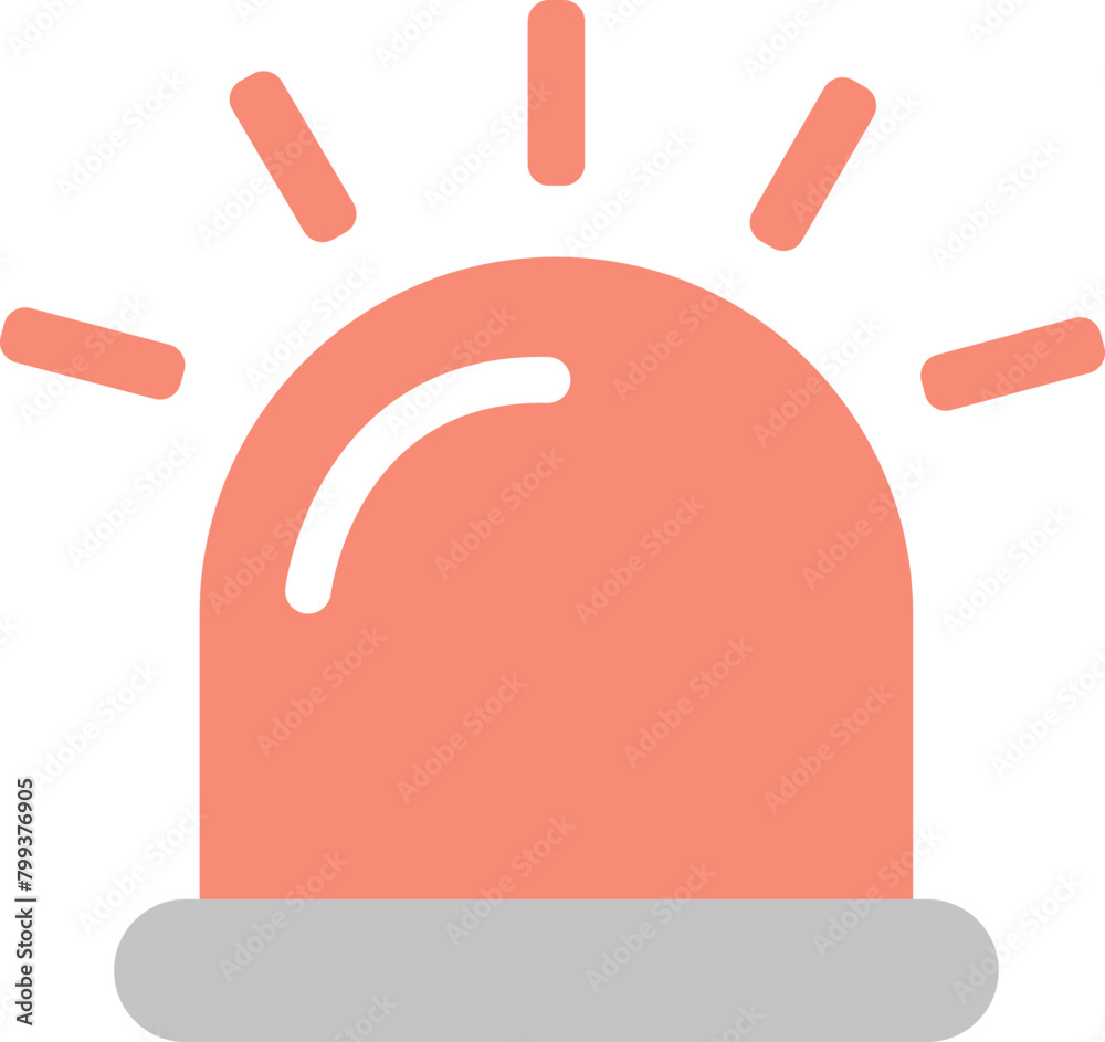 warning light icon
