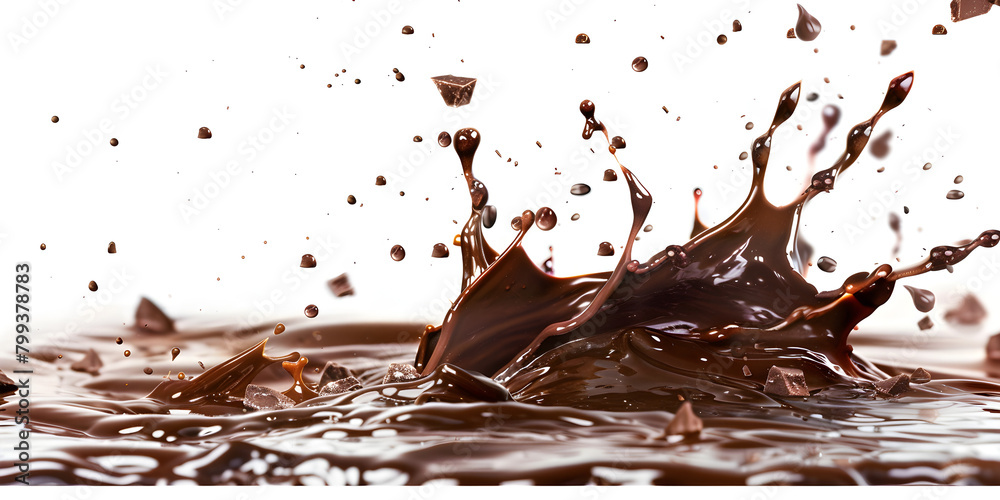 Fototapeta premium Liquid Chocolate Splash