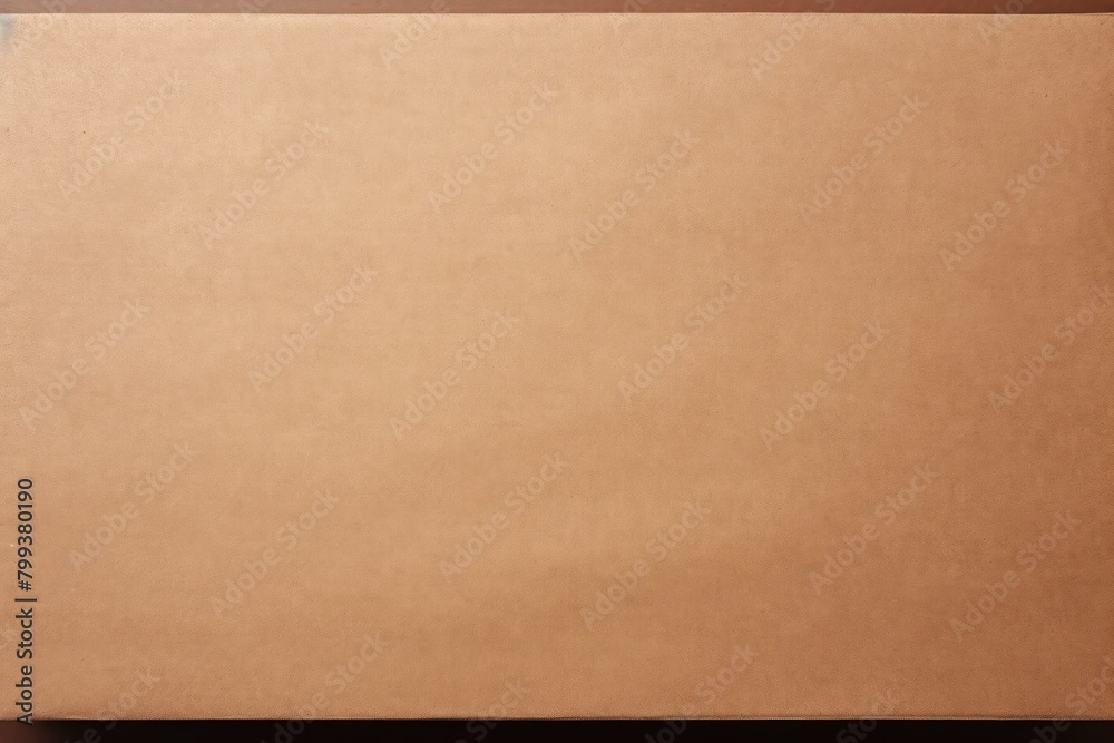 Brown blank pale color gradation with dark tone paint on environmental-friendly cardboard box paper texture empty pattern with copy space