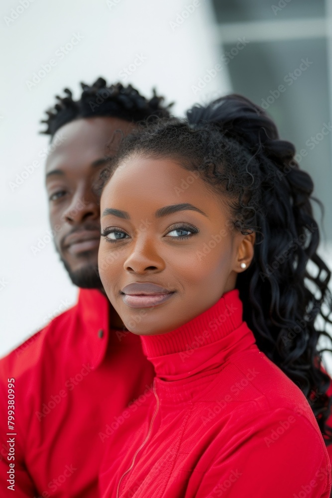 Couple in love, vertical frame. Background with selective focus and copy space Couple in love, vertical frame. Background with selective focus and copy space