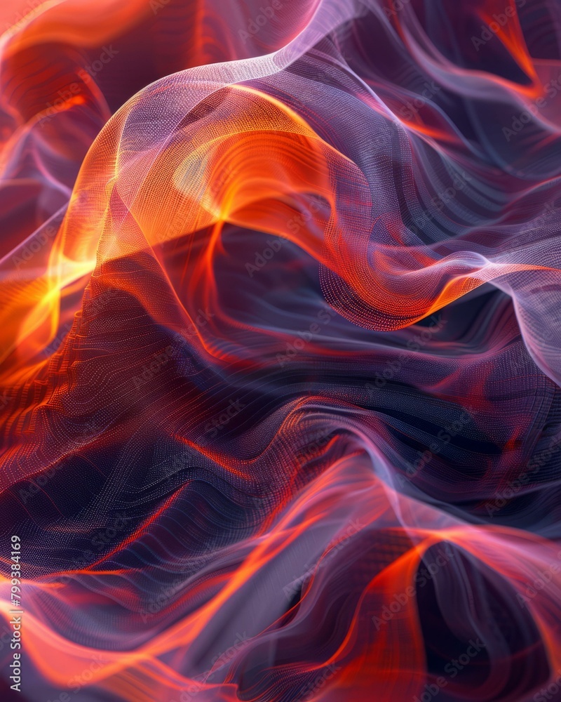 Colorful abstract background with flowing shapes Colorful abstract background with flowing shapes