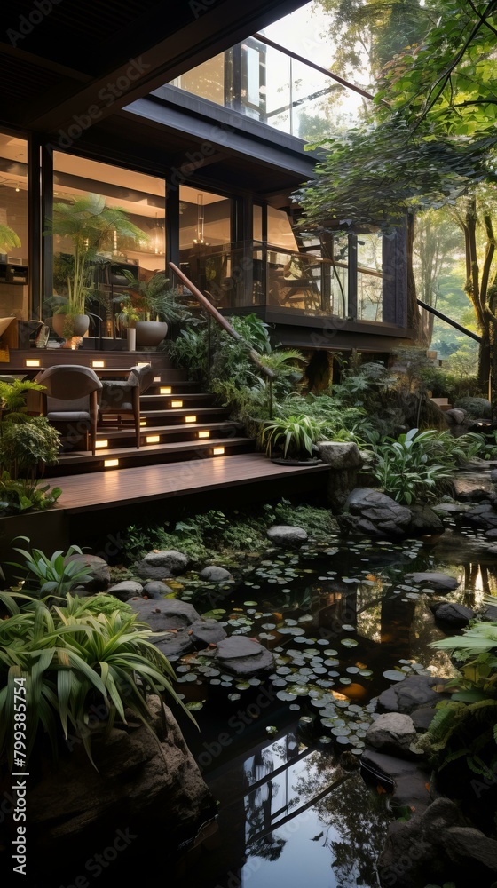 The beauty of nature and modern architecture combined in a stunning home The beauty of nature and modern architecture combined in a stunning home