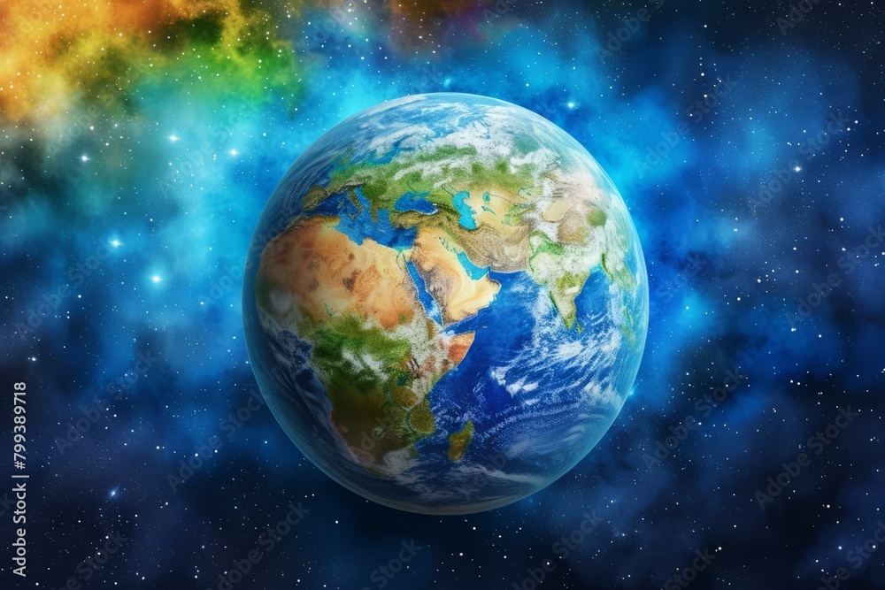 Earth from space showing the Middle East Earth from space showing the Middle East