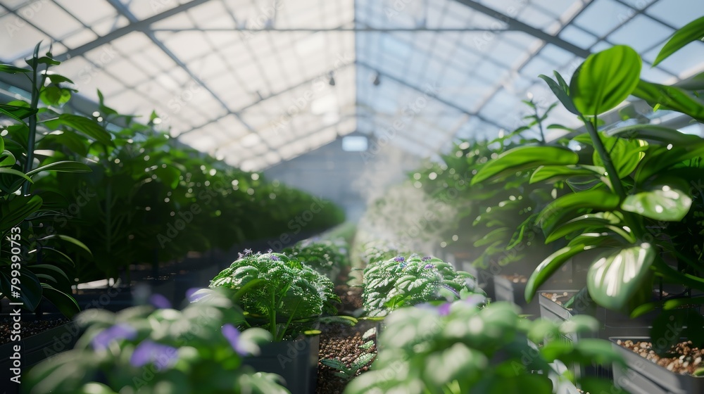 Revolutionary AIControlled Greenhouse CuttingEdge Technology for Climate Control and Crop Growth