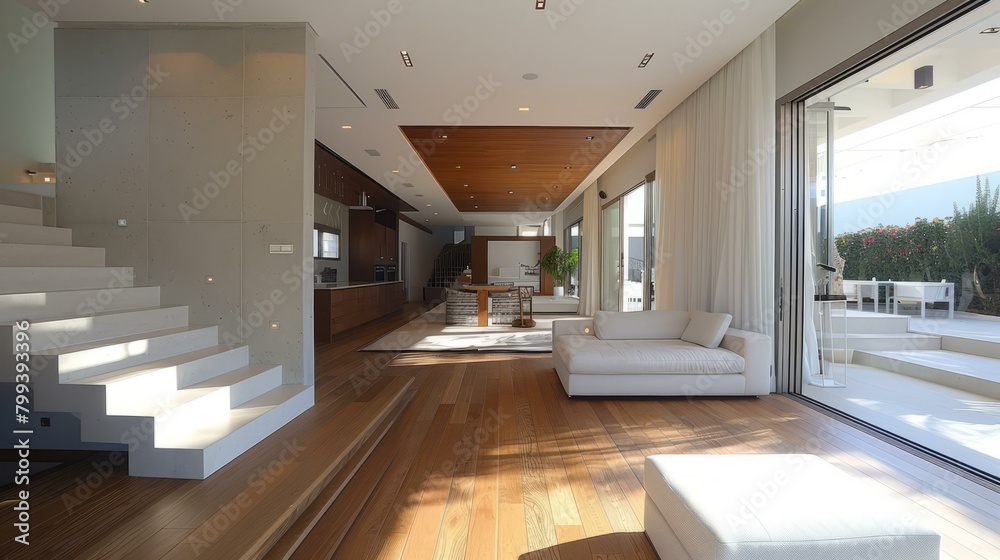 Modern minimalist home interior design