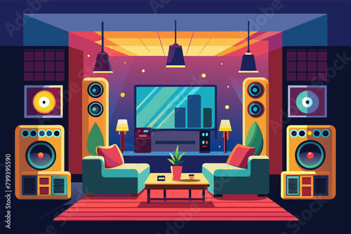 home theater system that creates a cinema-like experience in your living room.