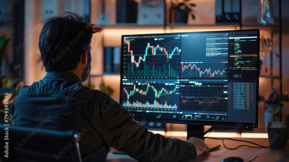 Future of Algorithmic Trading Professional Engaged in Virtual Conference with SEOOptimized Presentation Slides Future of Algorithmic Trading Professional Engaged in Virtual Conference with SEOOptimized Presentation Slides