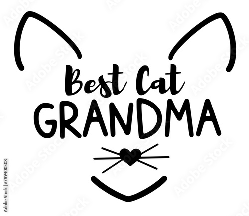 Stylish , fashionable and awesome grandma typography art and illustrator, Print ready vector handwritten phrase grandma family T shirt hand lettered calligraphic design. Vector illustration bundle.