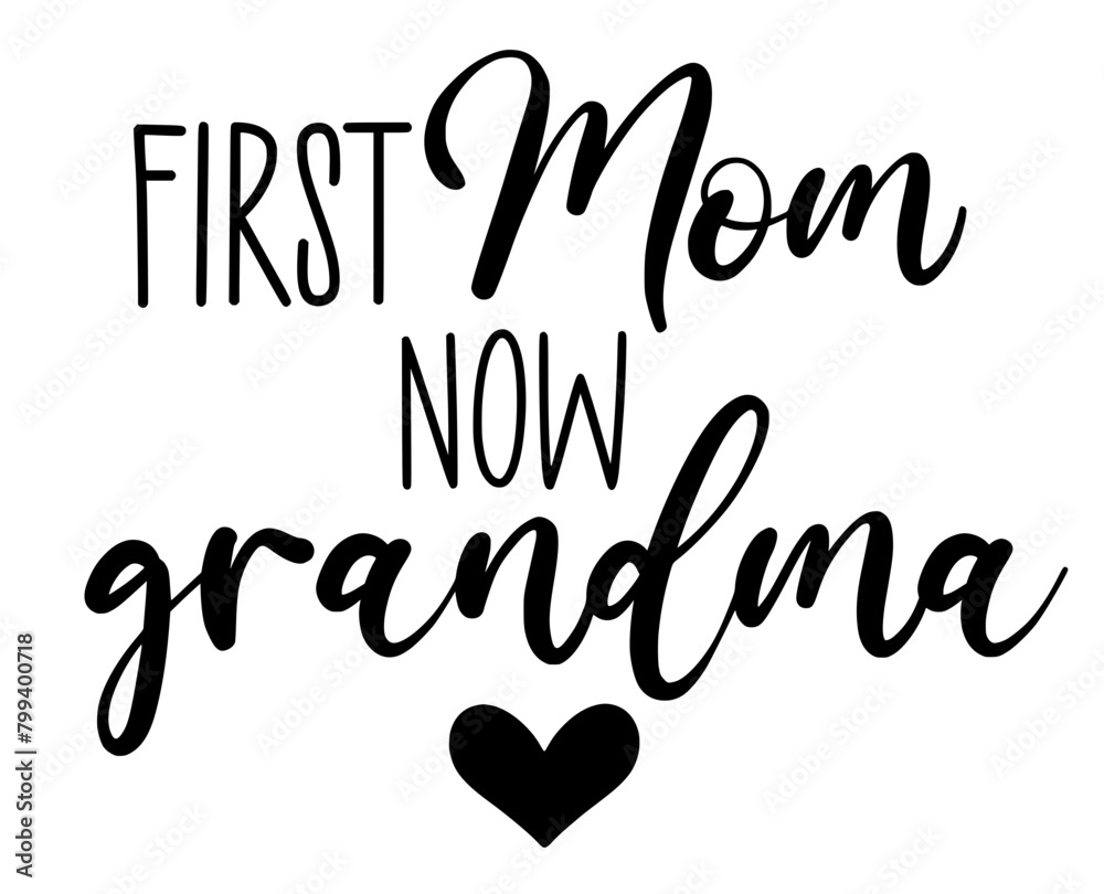 Stylish , fashionable and awesome grandma typography art and illustrator, Print ready vector handwritten phrase grandma family T shirt hand lettered calligraphic design. Vector illustration bundle.