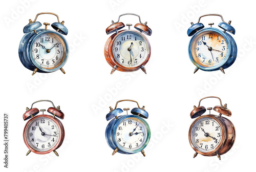Vibrant Clock Collection for Trendy Interior Design