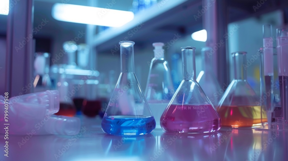 CuttingEdge Biotechnology Scientist Examining DNA in HighDefinition Laboratory CuttingEdge Biotechnology Scientist Examining DNA in HighDefinition Laboratory