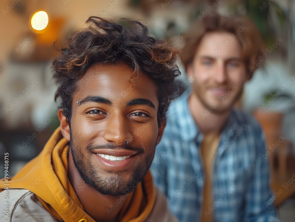 Natural and Relaxed Male Bonding