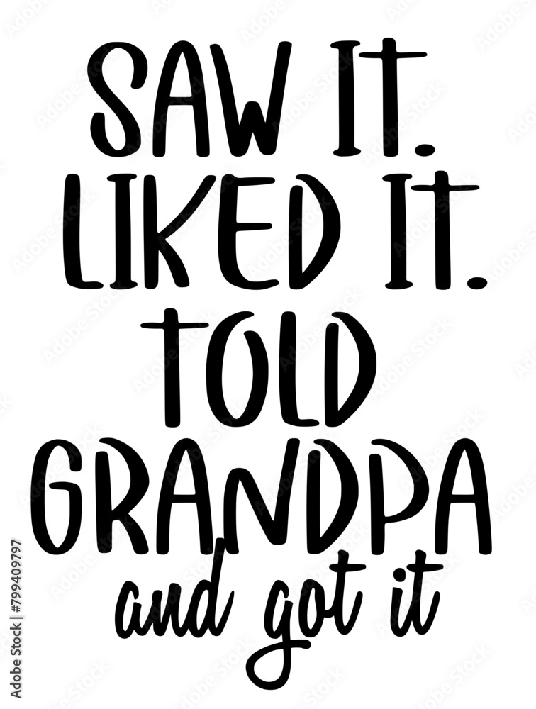 Stylish , fashionable and awesome grandpa typography art and illustrator, Print ready vector handwritten phrase grandpa family T shirt hand lettered calligraphic design. Vector illustration bundle.