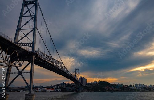 ponte Hercílio luz de Florianopolis Santa Catarina Brasil Florianópolis
