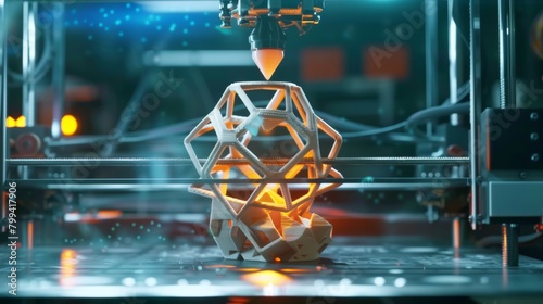 Revolutionary 3D Printing AIDesigned Geometric Masterpiece Comes to Life © ASoullife