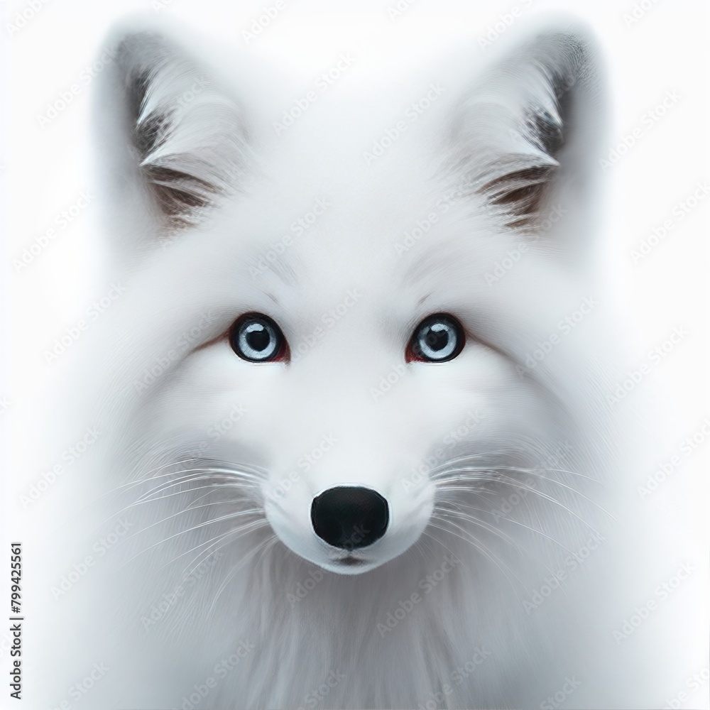 white fox terrier on white