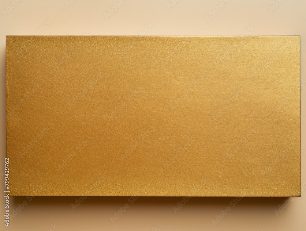 Gold blank pale color gradation with dark tone paint on environmental-friendly cardboard box paper texture empty pattern with copy space for product 