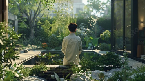 Virtual Green Oasis Sustainable Landscape Design with Digital Twin Technology