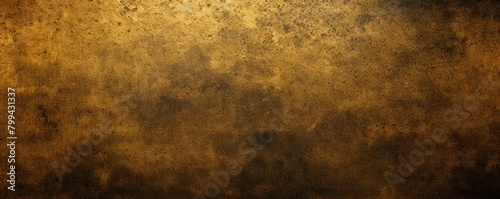 Gold panorama of dark carpet texture blank empty pattern with copy space for product design or text copyspace mock-up template for website banner
