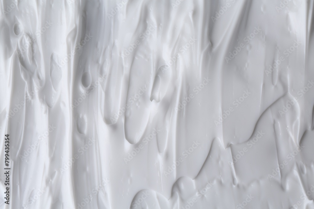 Obraz premium Texture of body care cream as background, top view