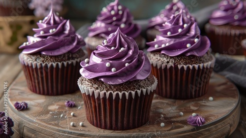 Ube Cupcakes A Vivid Tribute to the Filipino Culinary Culture