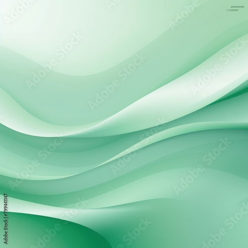 Green pastel tint gradient background with wavy lines blank empty pattern with copy space for product design or text copyspace mock-up template 