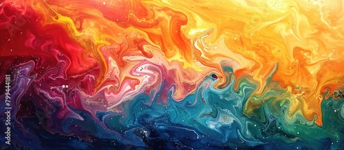 Vibrant Spectrum of Astonishment An Emotional Explosion of Color