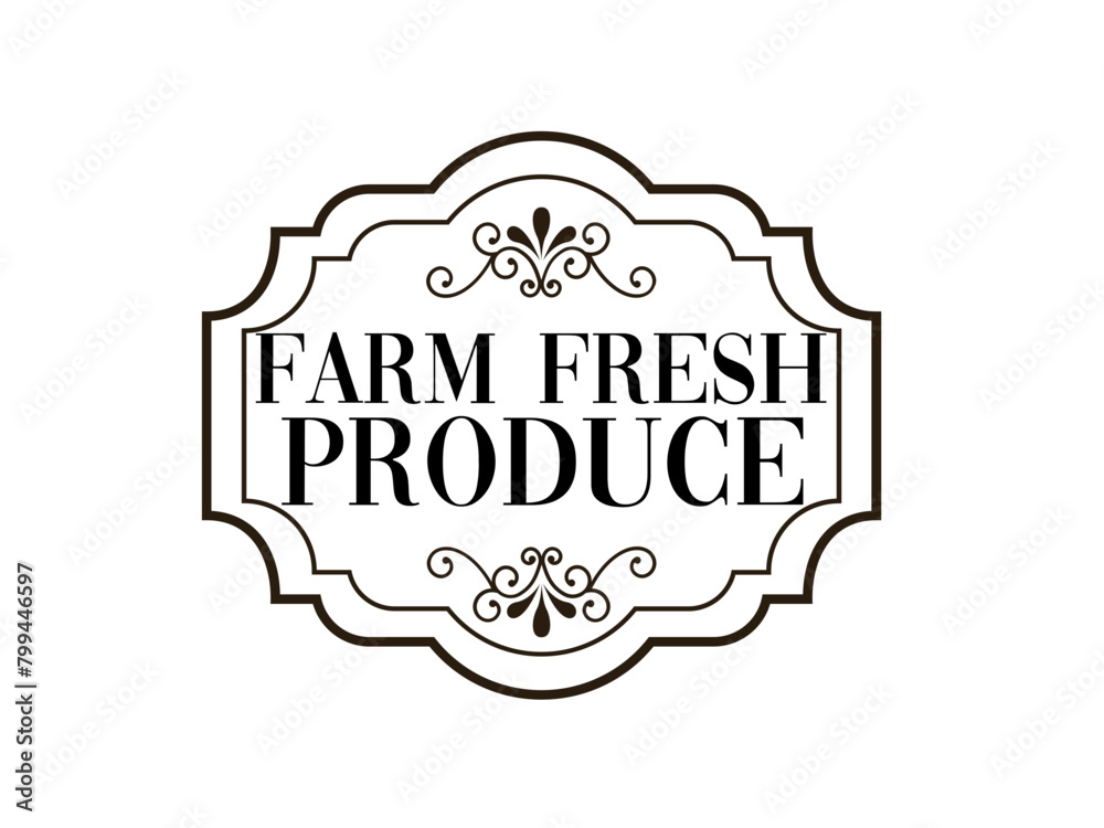Stylish , fashionable and awesome Farm Fresh  typography art and illustrator, Print ready vector  handwritten phrase Farmers T shirt hand lettered calligraphic design. Vector illustration bundle. 