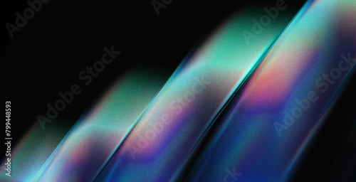 4K Beautiful color gradient background with noise. Abstract pastel holographic blurred grainy gradient banner background texture Colorful digital grain soft noise effect Nostalgia, vintage, retro
