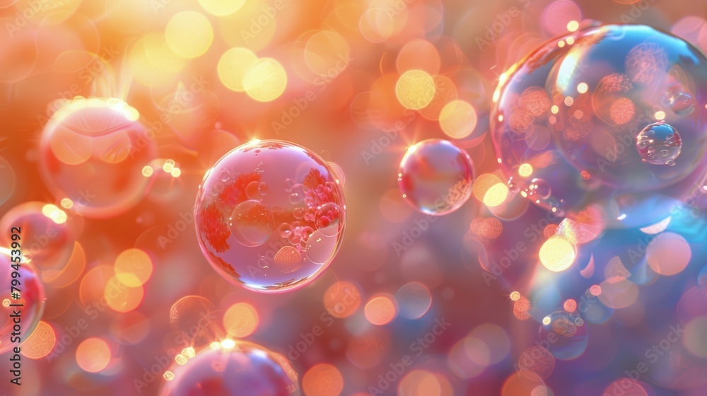 Floating Bubbles in the Air Floating Bubbles in the Air