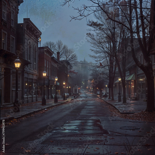 street in the night © Ienn