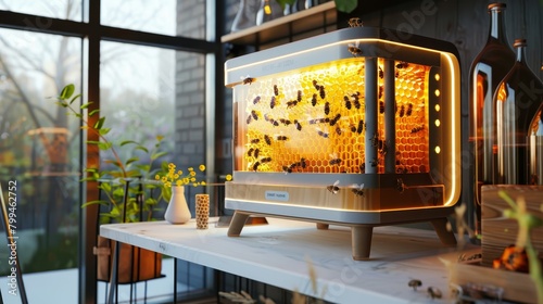 Revolutionizing Beekeeping AIEnabled Smart Hive Maximizes Honey Production and Health Monitoring photo