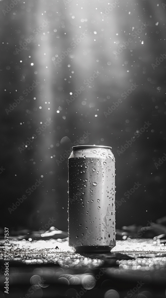 Blank can for advertising Blank can for advertising