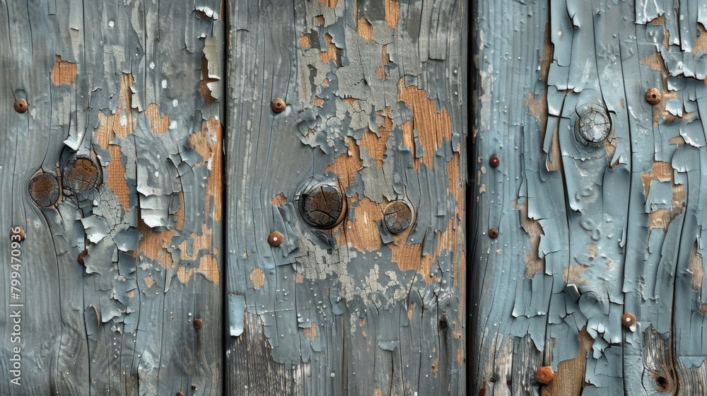 Texture of wood with chipped paint Texture of wood with chipped paint