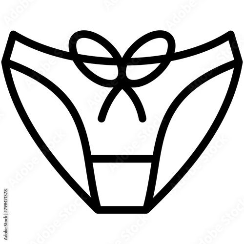 panties line icon