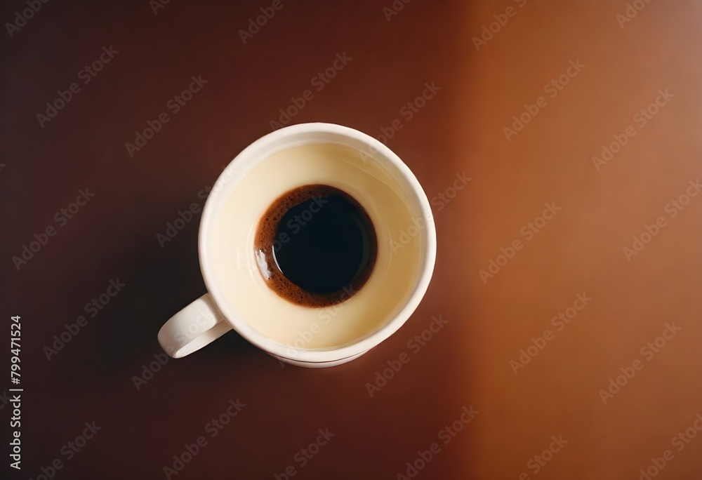 cup of coffee on a table