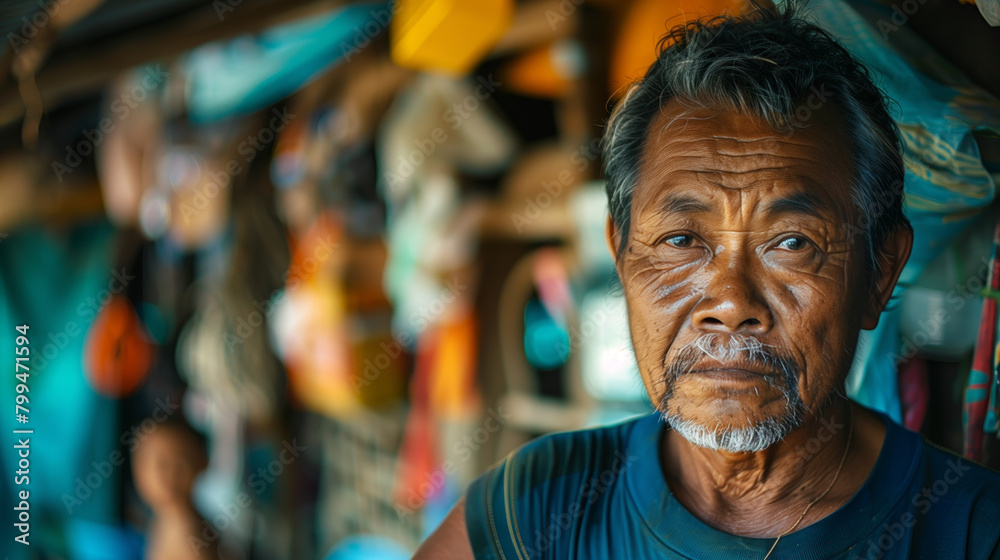 A parent working multiple jobs to provide for their family, their unwavering determination shining through as they strive to create a better life. A parent working multiple jobs to provide for their family, their unwavering determination shining through as they strive to create a better life.