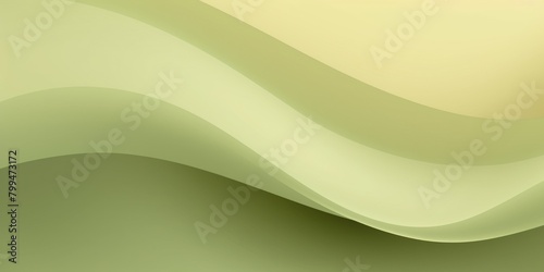 Olive pastel tint gradient background with wavy lines blank empty pattern with copy space for product design or text copyspace mock-up template