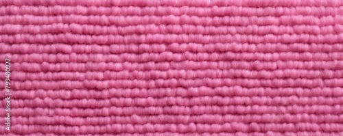 Pink close-up of monochrome carpet texture background from above. Texture tight weave carpet blank empty pattern with copy space for product  © GalleryGlider