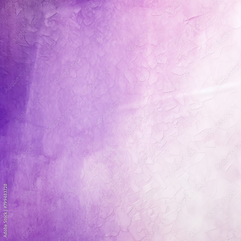 Purple and white gradient noisy grain background texture painted surface wall blank empty pattern with copy space for product design or text 