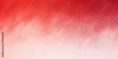 Red and white gradient noisy grain background texture painted surface wall blank empty pattern with copy space for product design or text 