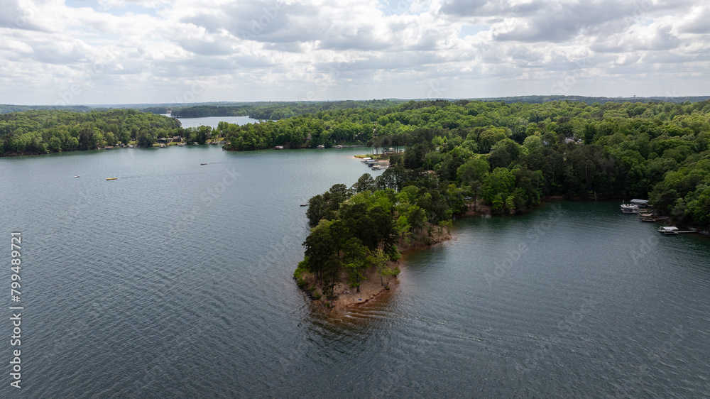 Fototapeta premium Boats on the Lake